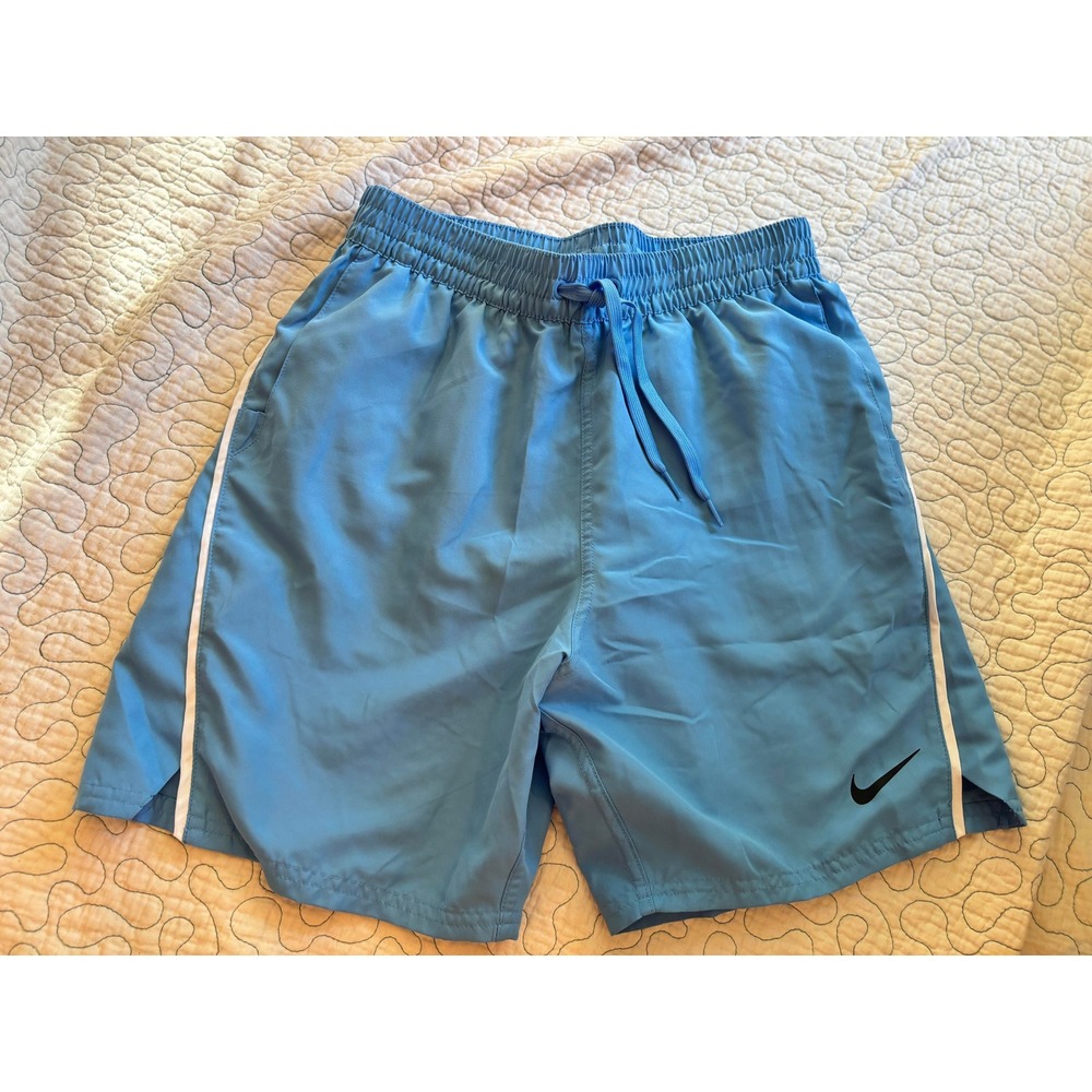 Nike Mens Light Blue Swim Suit / Trunks Size Small NWOT